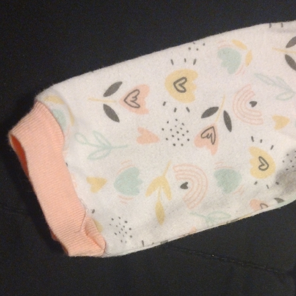 Charming Kids Footie and Hat Set - Pastel Print - Picture 3 of 8